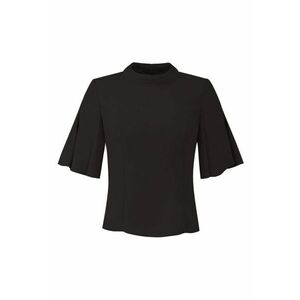 Bluza cu maneca medie si guler scurt imagine