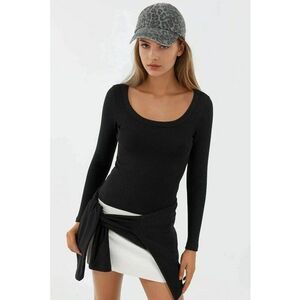 Bluza pentru dama - Jerseu - Negru imagine