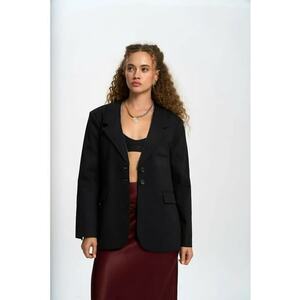 Sacou dama - MAI STUDIOS Volda - negru - textil imagine