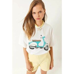 Tricou alb HiCCUP pentru dama - Alb imagine
