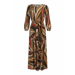 Rochie lunga cu cordon in talie imagine