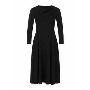 Rochie midi evazata cu maneci lungi imagine