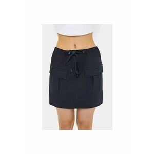 Fusta cargo dama bumbac - bleumarin imagine