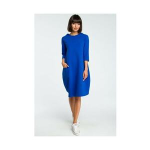 Rochie bomber pentru femei - Bleumarin imagine