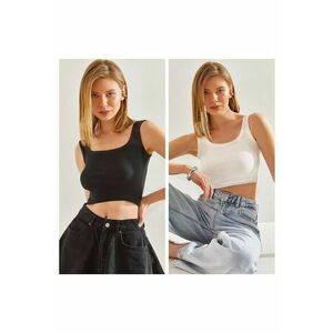 Set 2 Maiouri Basic - Negru - Jerseu imagine