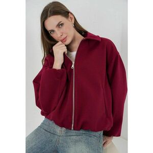 Jacheta dama - HiCCUP - Textil - Visiniu imagine