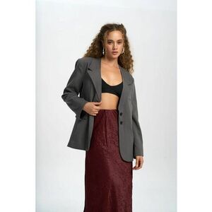 Sacou dama - Volda - gri - textil imagine