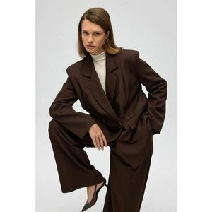 Sacou dama - Solvei - maro - textil imagine