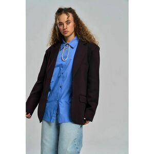 Sacou dama Emma Blazer - maro inchis - textil imagine