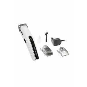 Aparat de tuns Nomad - 3-30 mm - 2 piepteni - 19 Trepte - Acumulator - Indicator LED - Alb imagine