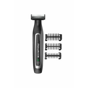 Aparat hibrid de tuns - conturat si barbierit Forever Sharp TN6010F4 - lavabil - lame din inox cu autoascutire - 3 piepteni - Negru imagine