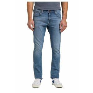 Blugi barbati Luke cu croiala Slim Tapered albastru - Albastru imagine