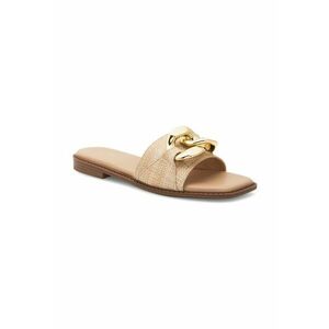 Papuci dama - 573111 - Piele ecologica - Bej imagine