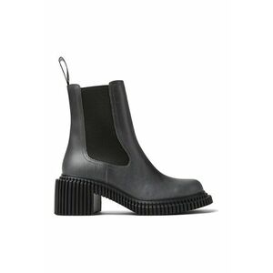 Ghete Chelsea din piele - Negru imagine