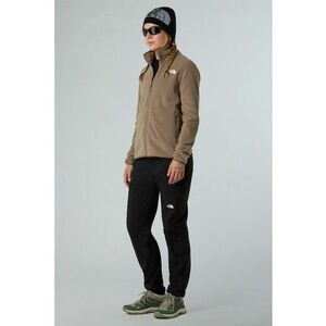 Bluza de trening cu fermoar pentru trekking Glacier - Maro taupe imagine