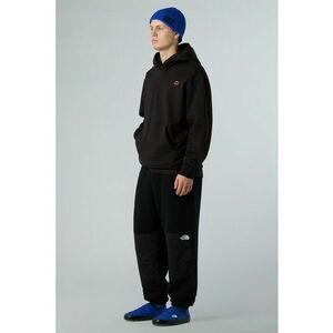 Hanorac relaxed fit din bumbac unisex Icon - Negru imagine