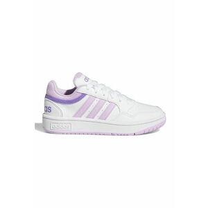 Pantofi sport de piele ecologica Hoops 3.0 - Alb/Lila imagine
