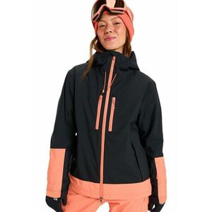 Jacheta cu gluga pentru ski Upwards - Negru/Portocaliu imagine
