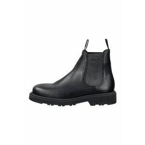 Ghete Chelsea din piele Blisdor - Negru imagine