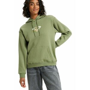 Hanorac din amestec de bumbac cu buzunare kangaroo Surf Stoked - Verde pal imagine