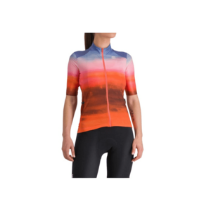 Tricou ciclism dama Flow Supergiara SS 2024 Multicolor - Multicolor imagine