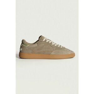 Patofi sport low-cut de piele intoarsa - Maro taupe imagine