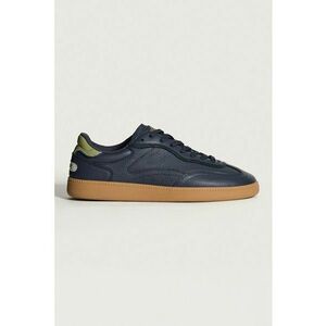 Pantofi sport low-cut de piele - Verde/Albastru ultramarin imagine