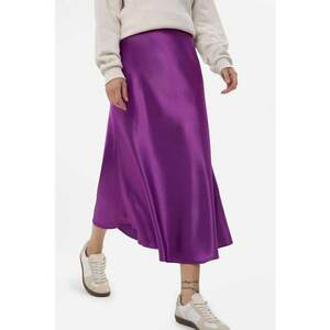 Fusta evazata din satin 00 imagine