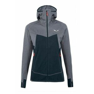 Hanorac fleece trekking dama Puez Hybrid Polarlite Bleumarin/Gri - Bleumarin imagine