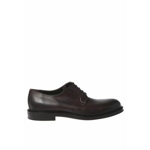 Pantofi oxford din piele - Maro imagine