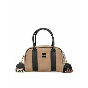 Geanta dama piele velur naturala bej ES0287IN 360025JZ - Bej - Universal imagine