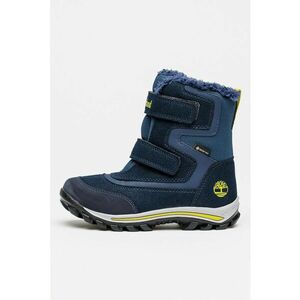 Cizme cu barete cu inchidere velcro Chillberg - Verde lime/Bleumarin imagine