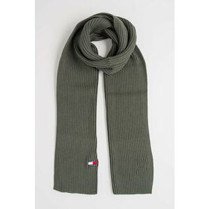 Fular din bumbac organic cu striatii Heritage - Verde feriga imagine