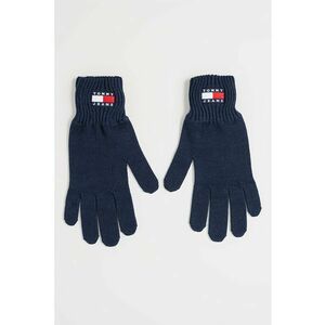 Manusi tricotate cu logo Heritage - Bleumarin imagine