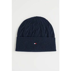 Caciula din amestec de lana Flag - Bleumarin imagine