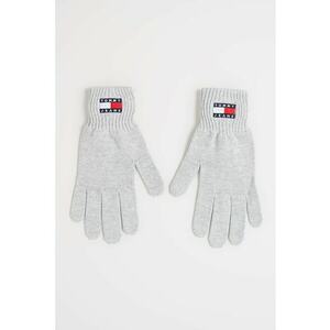 Manusi tricotate cu logo Heritage - Gri deschis melange imagine
