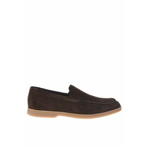 Mocasini de piele intoarsa - Maro imagine
