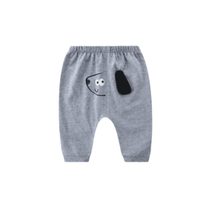 Pantaloni Small Dog - Bumbac - Baieti - Gri imagine