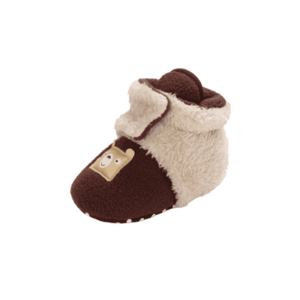 Cizme Plusate Teddy - Peste glezna - Baieti/ Fete - Visiniu/ Crem imagine