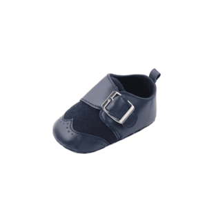 Pantofi Eleganti Cu Catarama - Piele ecologica/ Piele Intoarsa - Baieti - Bleumarin imagine