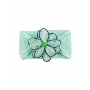 Bentita Lata Model Passion Flower - Uni - Textil - Fete - 0-12 luni - Vernil imagine