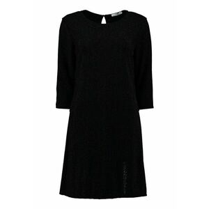 Rochie stralucitoare cu decupaj pe spate - Negru imagine