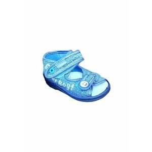 Sandale Model Super Boy - Din Blugi - Baieti - Textil - Albastru Deschis imagine