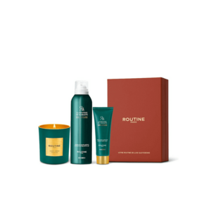 Set Cadou la Routine de Namaste - : Spuma de dus 200 ml + Crema de maini 75 ml + Lumanare clasica 165 g imagine