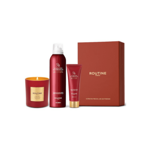 Set Cadou la Routine de Versailles - : Spuma de dus 200 ml + Crema de maini 75 ml + Lumanare clasica 165 g imagine