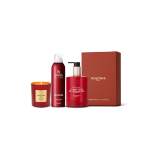 Set Cadou la Routine de Versailles - : Spuma de dus 200 ml + Lapte pentru maini si corp 300 ml + Lumanare clasica 165 g imagine