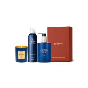 Set Cadou la Routine de Qi - : Spuma de dus 200 ml + Lapte pentru maini si corp 300 ml + Lumanare clasica 165 g imagine
