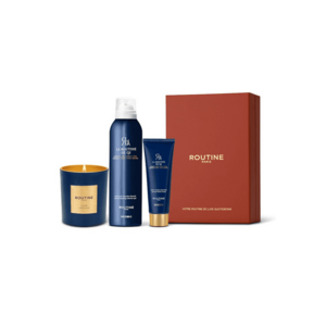 Set Cadou la Routine de Qi - : Spuma de dus 200 ml + Crema de maini 75 ml + Lumanare clasica 165 g imagine
