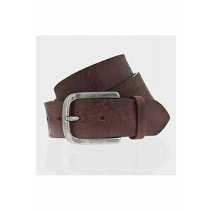 Centura barbati - model clasic - piele naturala - catarama metalica - culoare maro - talie 100 cm imagine