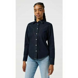 Camasa Heritage - croiala slim - bleumarin - denim imagine